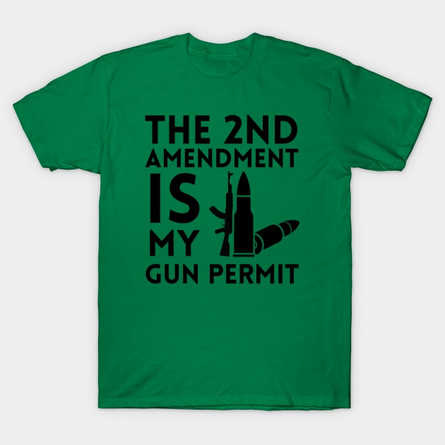 2nd Amendment T-Shirt by François Belchior